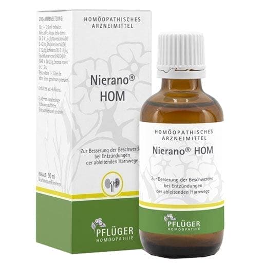 Inflammation in the urinary tract or kidneys, NIERANO HOM drops UK