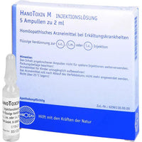 Influenza virus, Fever, weakness, HANOTOXIN M solution for injection UK