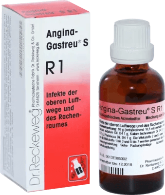 Influenza virus, upper airway cough syndrome, sore throat, ANGINA-Gatreu S R1 mixture UK