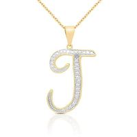 Initial Necklace Silver UK