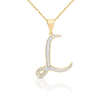 Initial Necklace Silver UK