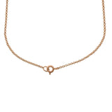 Initial Necklace Silver UK