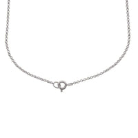 Initial Necklace Silver UK