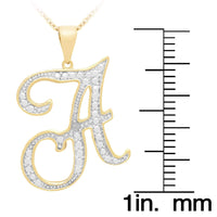 Initial Necklace Silver UK