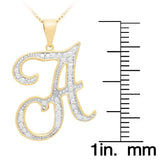 Initial Necklace Silver UK