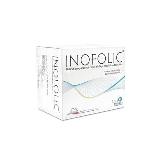 INOFOLIC myo-inositol, folic acid powder 30 pc UK