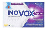 Inovox Express honey and lemon flavor x 36 lozenges UK