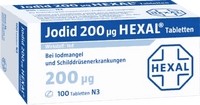 IODID 200 HEXAL tablets, iodine deficiency, potassium iodide UK