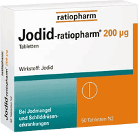 IODID-ratiopharm, potassium iodide tablets, iodine deficiency UK