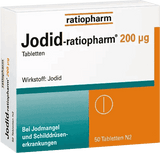 IODID-ratiopharm, potassium iodide tablets, iodine deficiency UK