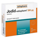 IODID-ratiopharm, potassium iodide tablets, iodine deficiency UK