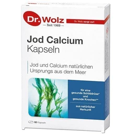 IODINE CALCIUM Capsules, iodine deficiency UK