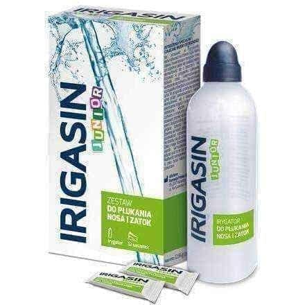 Irigasin Junior Kit irrigator + sachets (12 pieces) UK