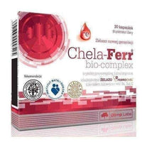 Iron, B1, B2, B12, Folic Acid, OLIMP Chela-Ferr Bio-complex UK