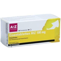 Iron deficiency anemia, IRON TABLETS AbZ 100 mg UK