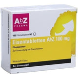 Iron deficiency anemia, IRON TABLETS AbZ 100 mg UK