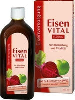 IRON (EISEN) VITAL F liquid 500 ml iron deficiency anemia UK