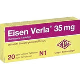 IRON VERLA 35 mg, iron(ii) gluconate, iron deficiency treatment UK