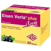 IRON VERLA plus, ferrous fumarate, folic acid, vitamin B12 UK