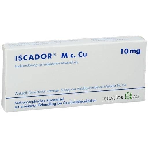 ISCADOR M c.Cu 10 mg solution for injection UK