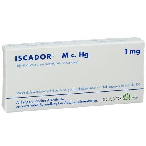 ISCADOR M c.Hg 1 mg solution for injection UK