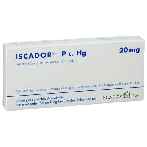 ISCADOR P c.Hg 20 mg solution for injection UK