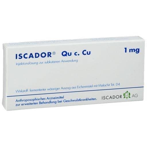 ISCADOR Qu c.Cu 1 mg solution for injection UK