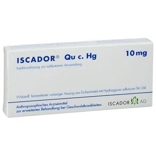 ISCADOR Qu c.Hg 10 mg solution for injection UK