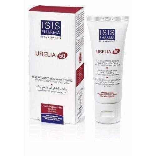 ISISPHARMA 50 Urelia softening antipruritic cream with 50% urea 40ml UK