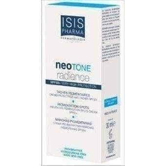 ISISPHARMA Neoton Radiance Serum Day eliminating skin discoloration filter SPF50 + 30ml UK