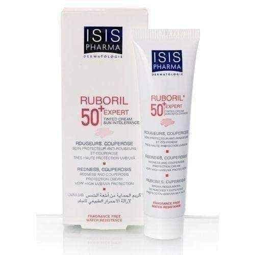 ISISPHARMA Ruboril Expert 50+ cream 30ml skin capillaries UK