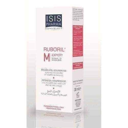 ISISPHARMA Ruboril Expert M cream 30ml skin capillaries mixed complexion and normal UK
