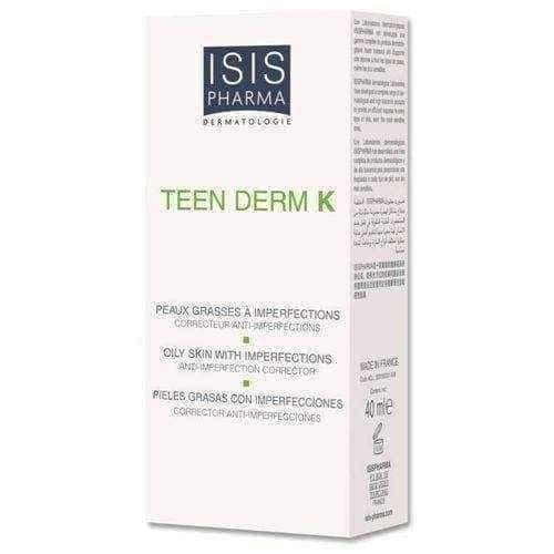 ISISPHARMA Teen Derm K cream keratoregulujący for oily skin, acne 30ml UK