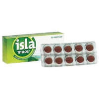 ISLA Moos x 30 tablets cough and hoarseness, strong load vocal cords UK