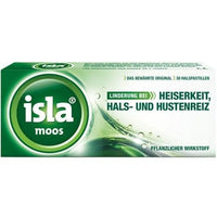 ISLA MOSS,dry mouth and sore throat pastilles UK