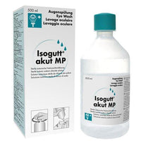 ISOGUTT akut MP eye wash solution UK