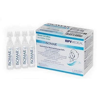 ISOMAR isotonic sea salt solution 0.9% ampoules UK