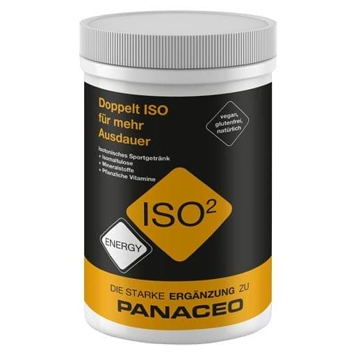 Isotonic sports drink, isomaltulose, minerals, vitamins, Energy Iso high 2 powder UK