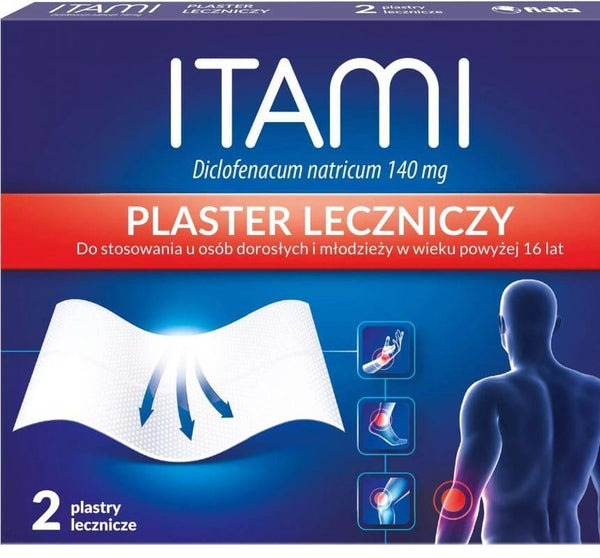 itami patches, Itami 140 mg 2 patches UK