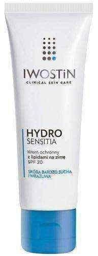 Iwostin Hydro Sensitia Protective winter lipid cream SPF20 50ml UK