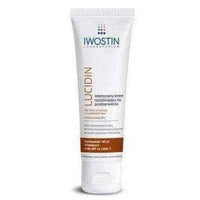 IWOSTIN LUCIDIN Brightening Protective Cream SPF 50+ 40ml discoloration UK