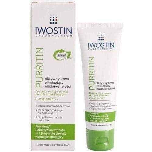 IWOSTIN Purritin active cream 75ml UK