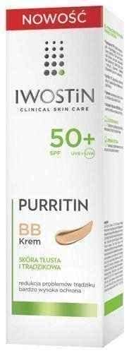 Iwostin Purritin BB Cream SPF50 + 30ml UK