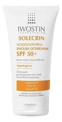 IWOSTIN Solecrin SPF50 + protective emulsion 100ml UK