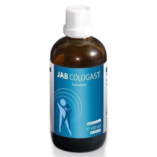 JAB Cologast, herbal bitter drink, aloe, angelica root, nettle UK