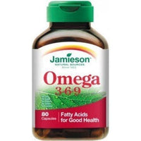 JAMIESON - Omega 3-6-9 80 Capsules UK