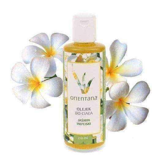 Jasmine oil | ORIENTANA Body oil Jasmine Indian 210ml UK
