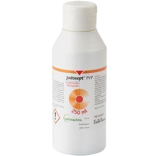 JODOSEPT PVP Liquid soap containing iodine 250 ml UK
