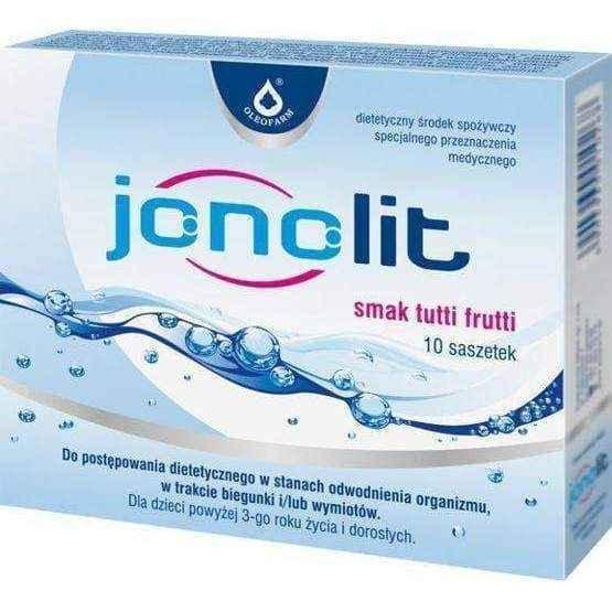 JONOLIT 5.4g sachets x 10, 3+, diarrhea treatment UK