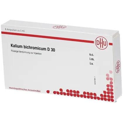 KALIUM BICHROMICUM D 30 ampoules UK